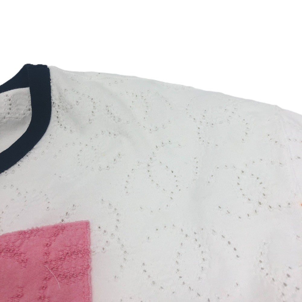 Chanel Short Sleeve T-Shirt P76438 Cotton White No.5 Star Coco Mark 34/36