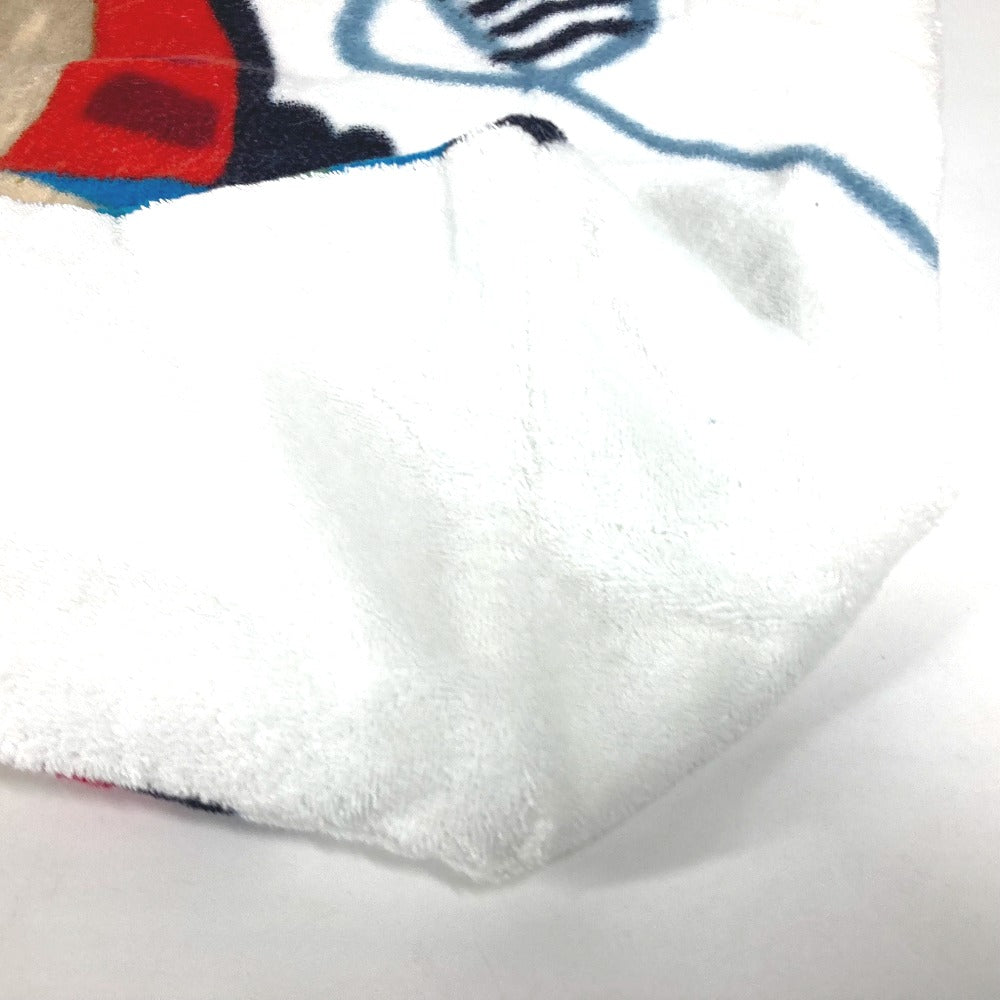 Chanel Tote Bag Pile White Beach Bag Logo Women