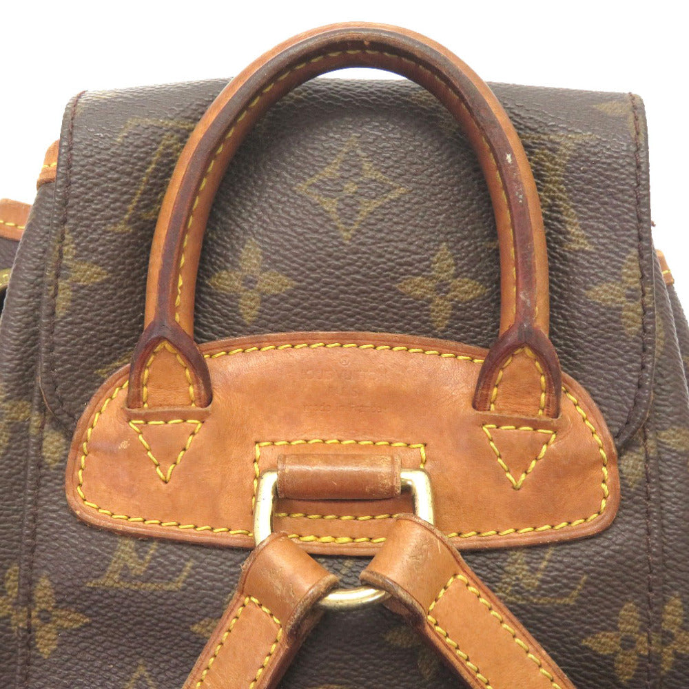 Louis Vuitton Backpack M51137 Monogram Canvas Brown Monogram Mini Montsouris Women