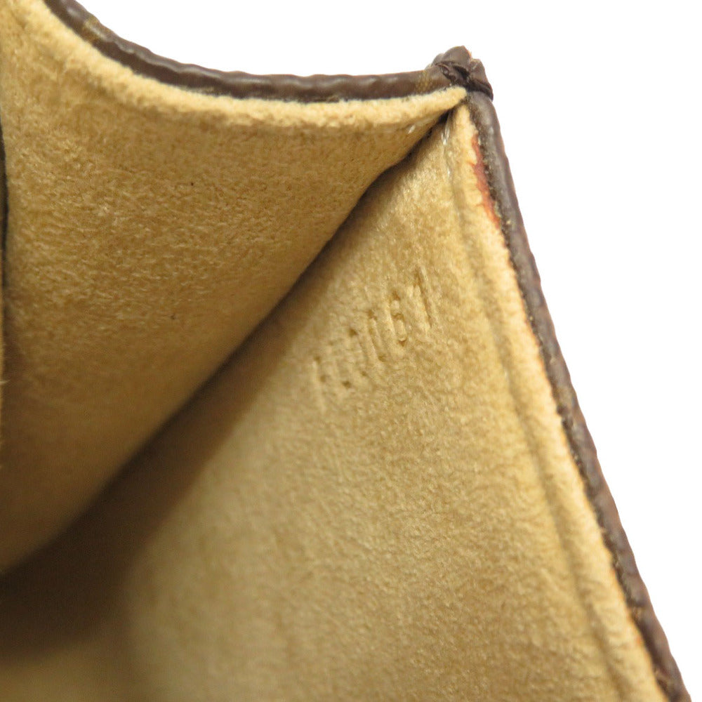 Louis Vuitton Shoulder Bag M51852 Monogram Canvas Brown Monogram Pochette Twin Gm Women
