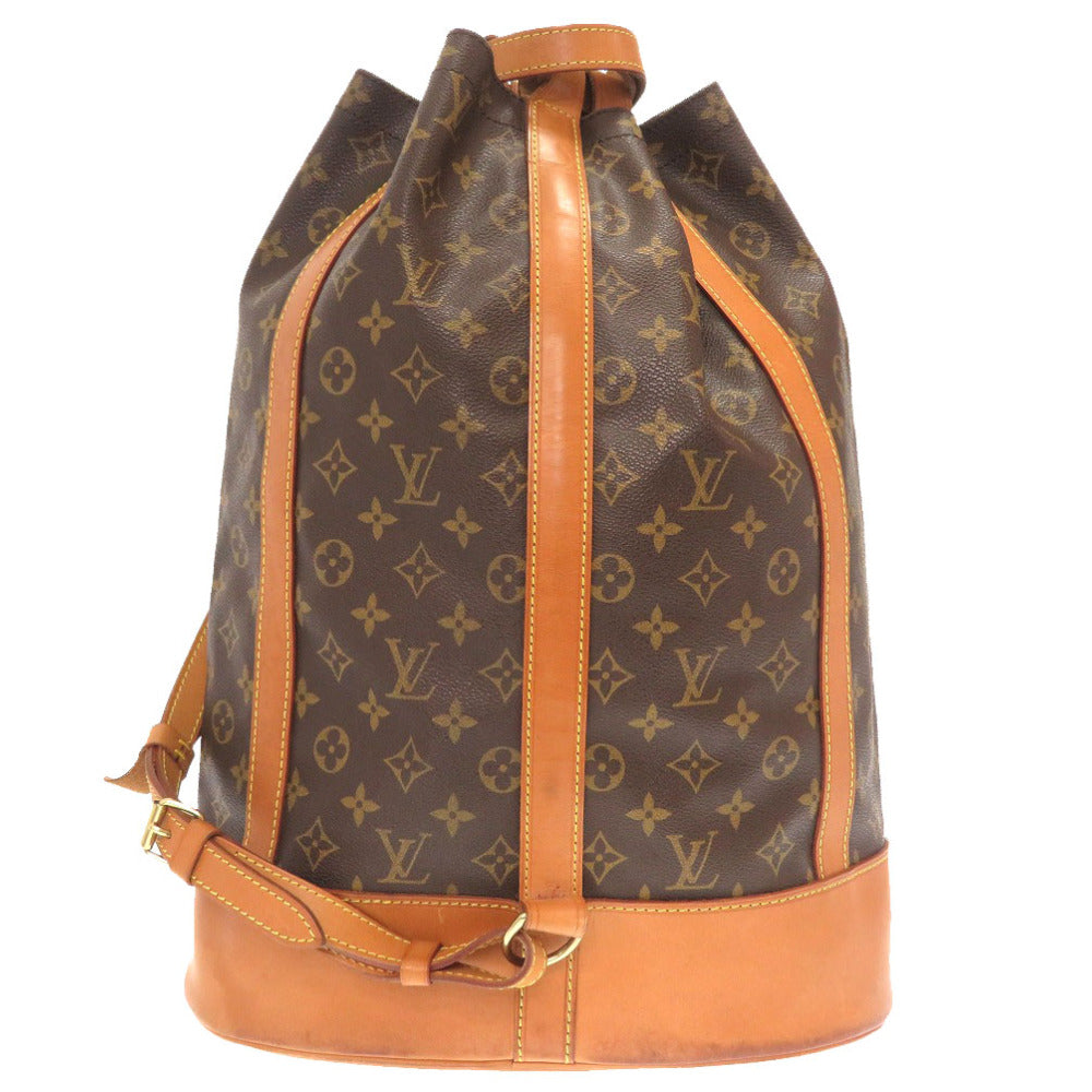 Louis Vuitton Shoulder Bag M42244 Monogram Canvas Brown Monogram Randonneegm Women
