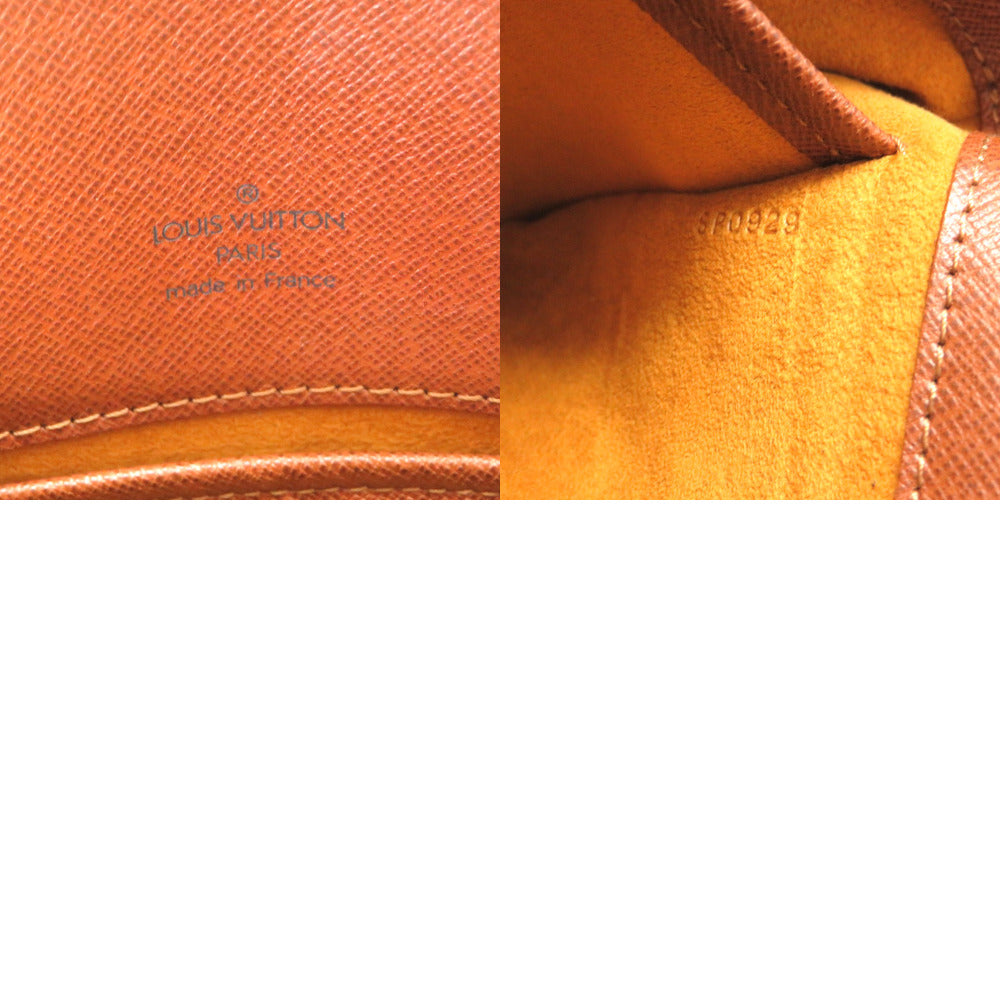 Louis Vuitton Shoulder Bag M51257 Monogram Canvas Brown Monogram Musette Tango Short Strap Women
