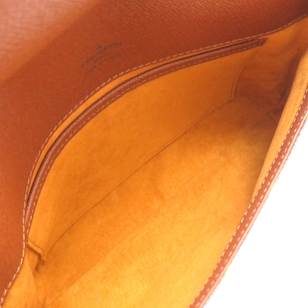 Louis Vuitton Shoulder Bag M51257 Monogram Canvas Brown Monogram Musette Tango Short Strap Women
