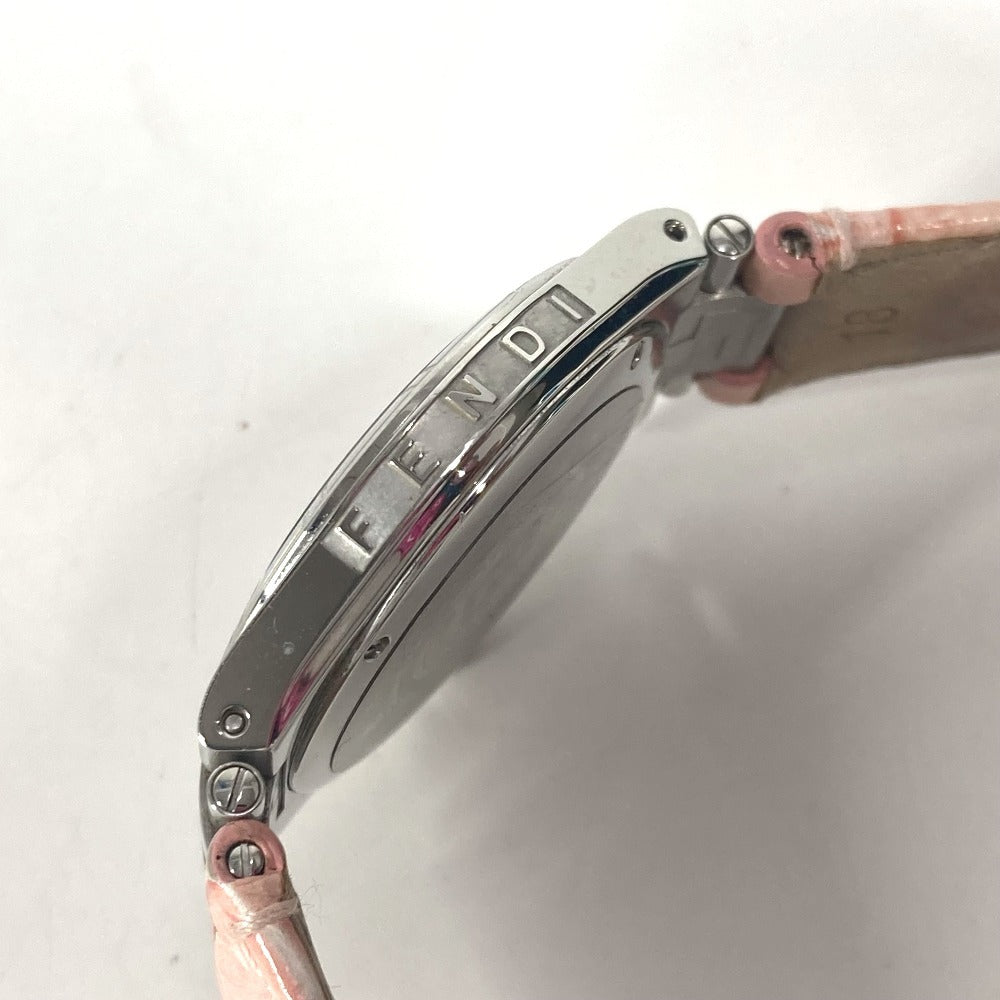 Fendi Watches Quartz 4600M Leather Pink High Speed Pink Dial