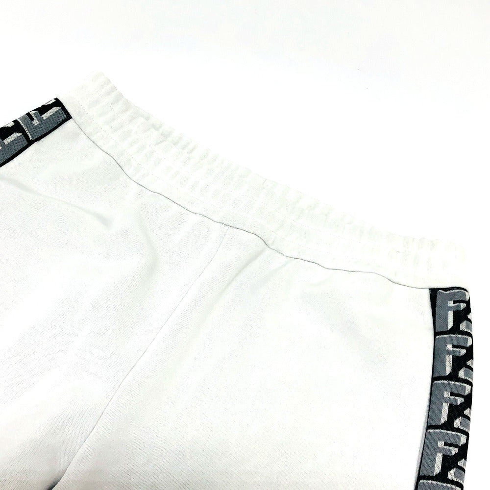 Fendi Pants Fab645 Polyester Gray Zucca Pattern