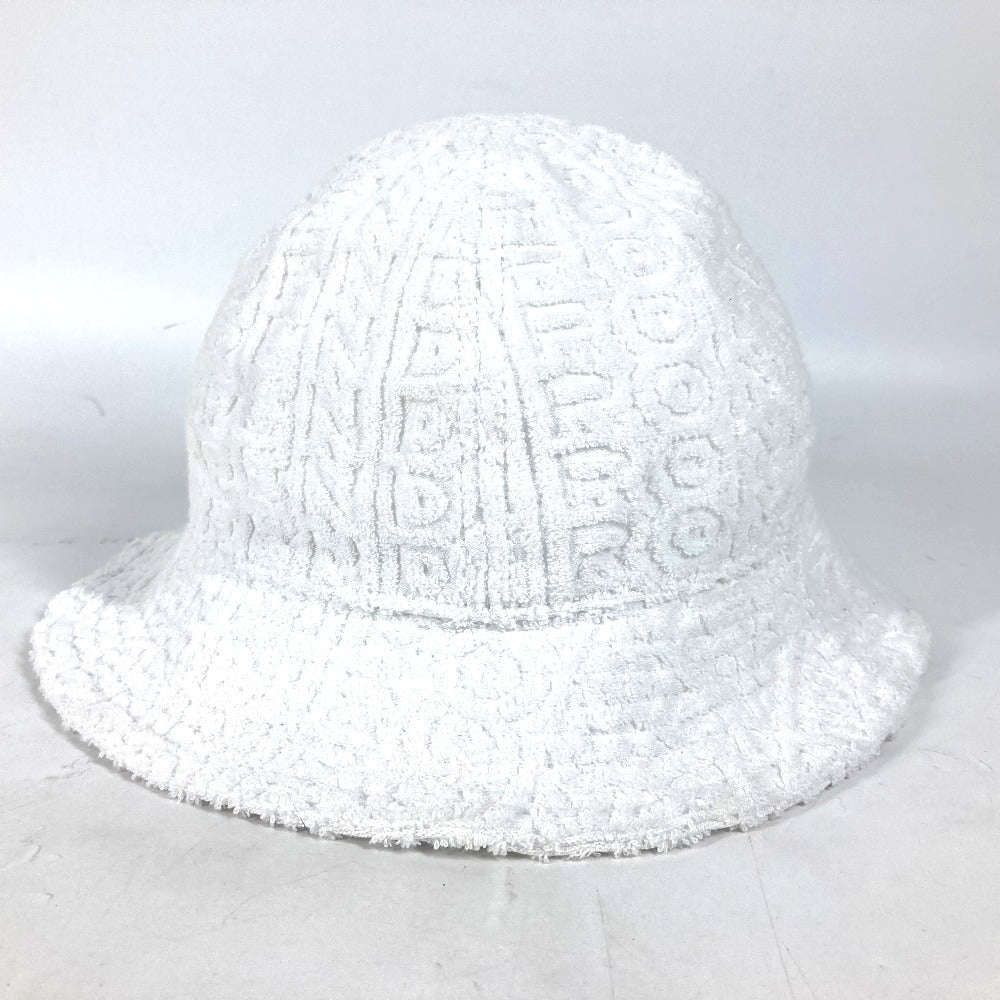 Fendi Hat Fxq982 Cotton, Nylon White Marc Jacobs Collaboration Zucca Logo
