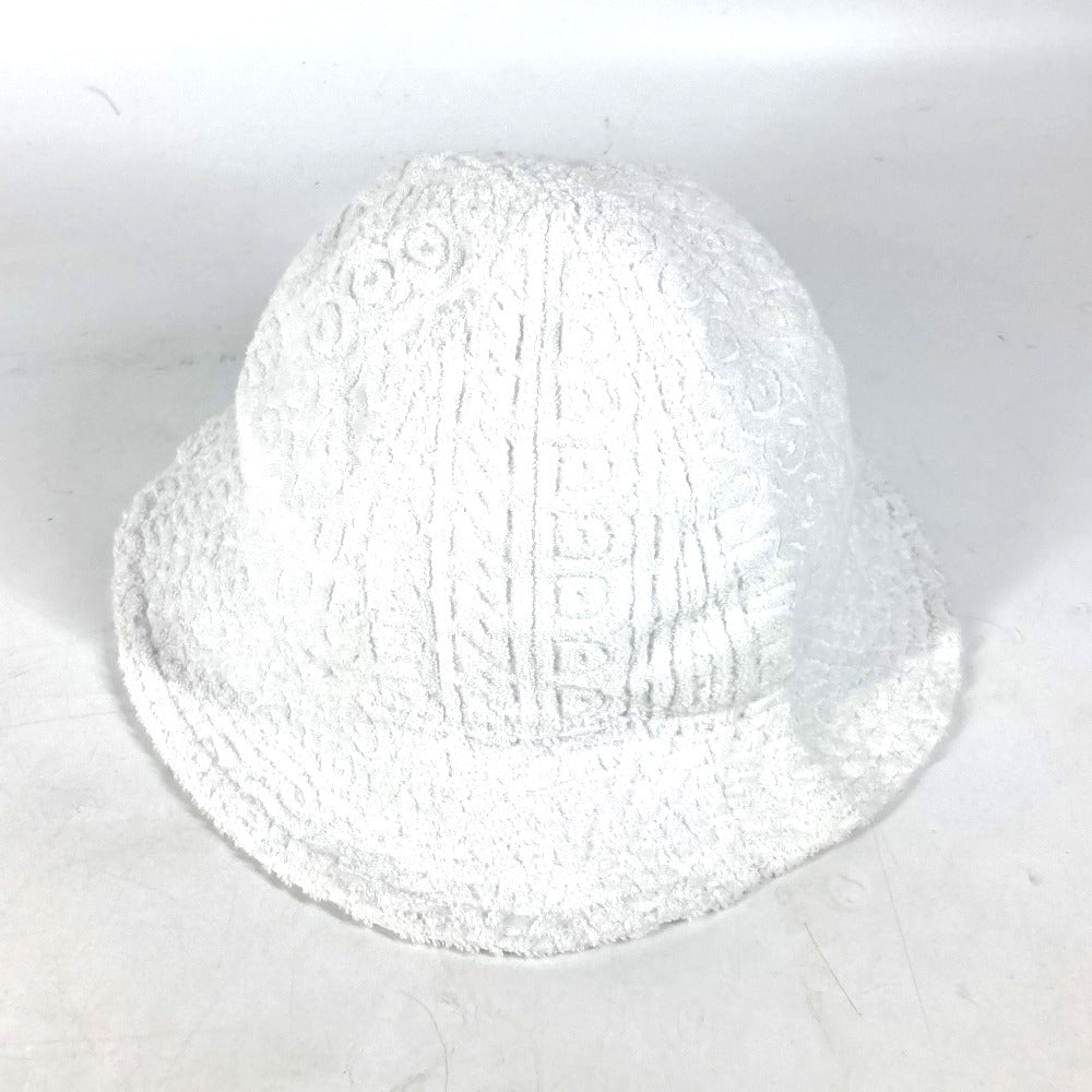 Fendi Hat Fxq982 Cotton, Nylon White Marc Jacobs Collaboration Zucca Logo