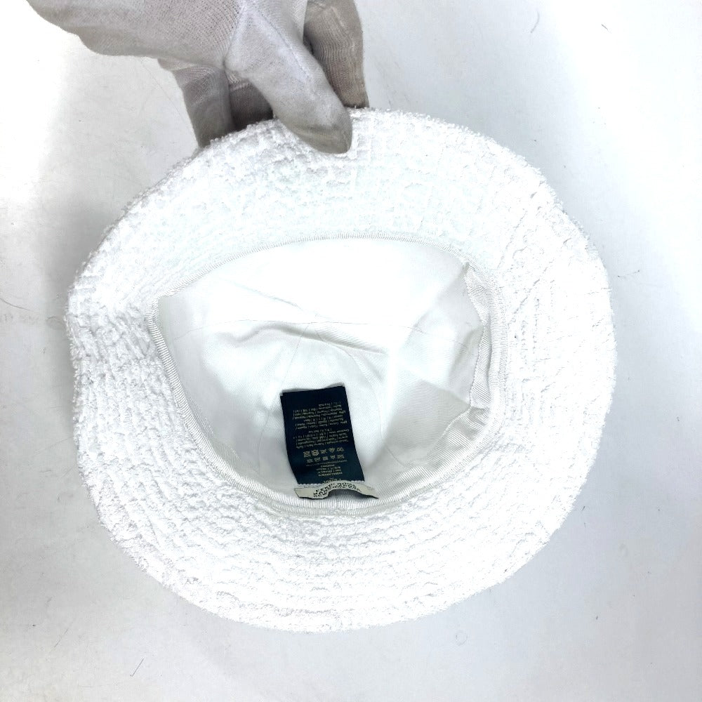 Fendi Hat Fxq982 Cotton, Nylon White Marc Jacobs Collaboration Zucca Logo