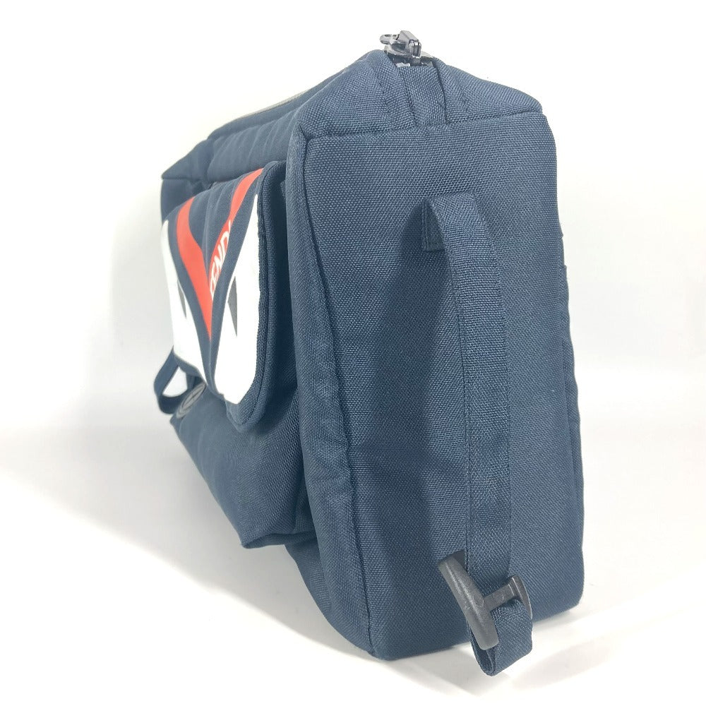 Fendi Pouch Nylon Navy Monster Bugs For Strollers Kids
