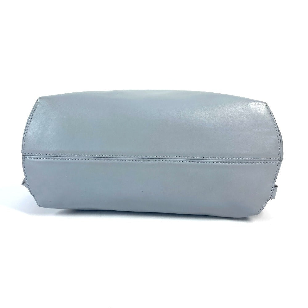 Fendi Backpack 8Bz042 Leather Blue To School Women