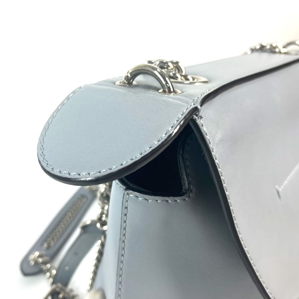 Fendi Backpack 8Bz042 Leather Blue To School Women