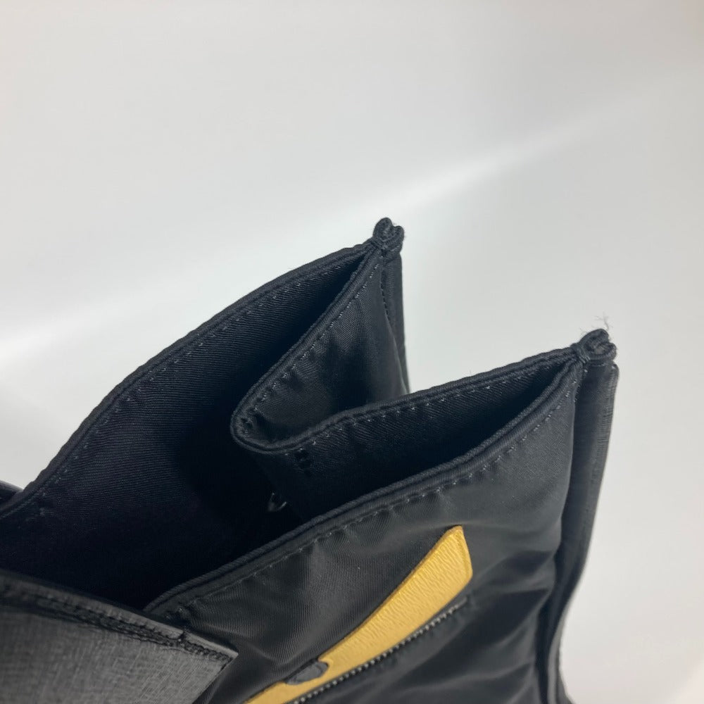 Fendi Tote Bag 7Va367 Nylon Black Monster Bugs Mens