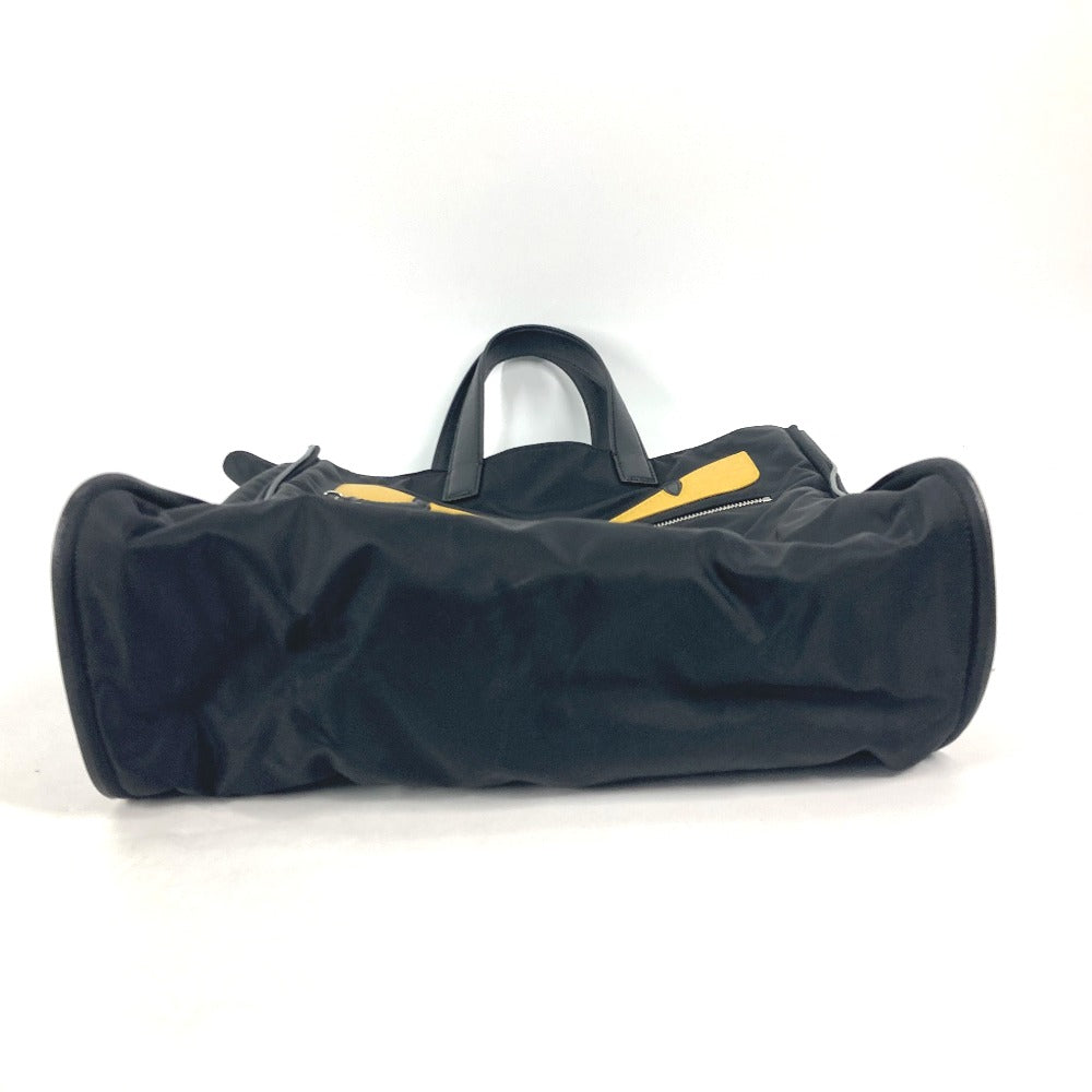 Fendi Tote Bag 7Va367 Nylon Black Monster Bugs Mens