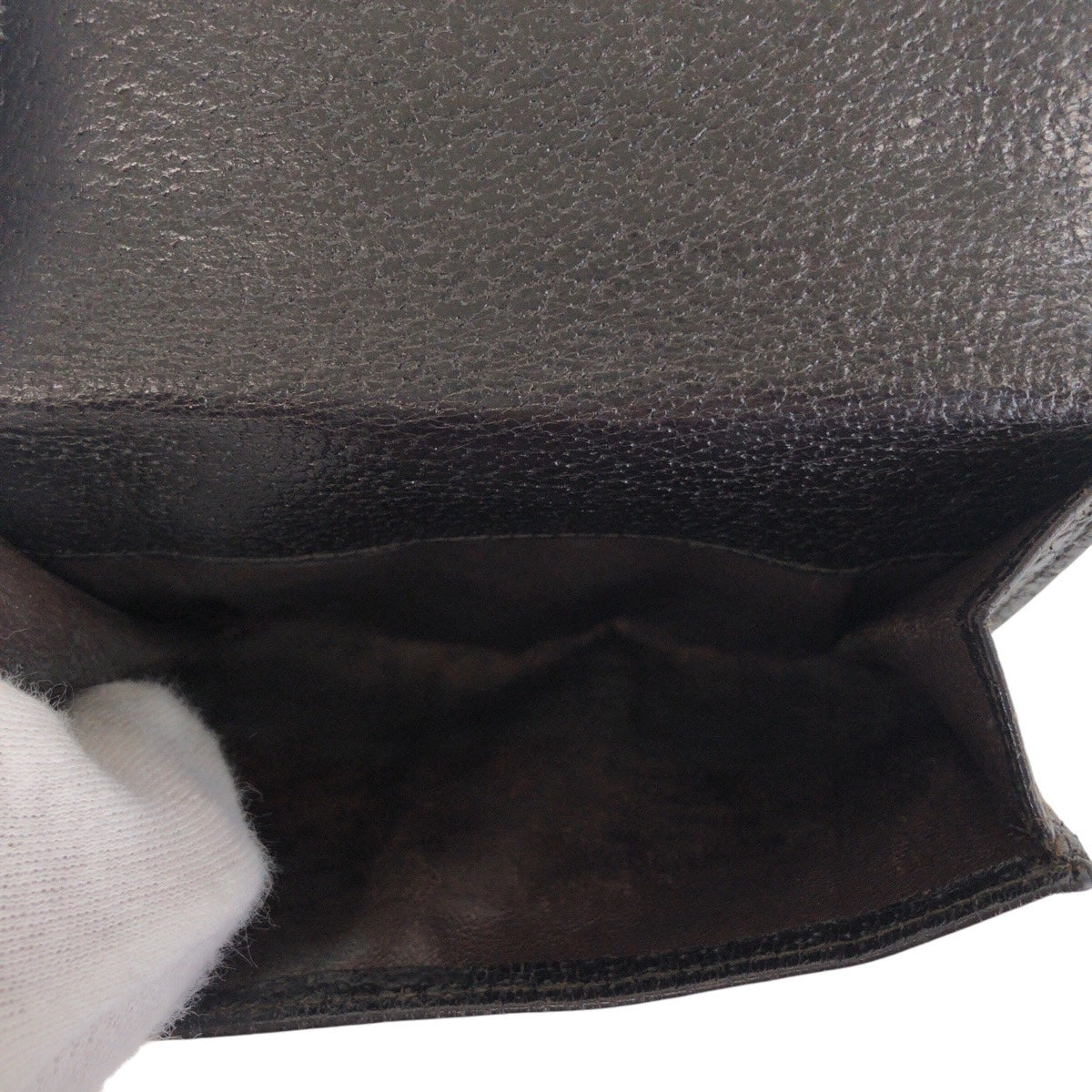 Gucci Bifold Wallet 035 1408 2090 Leather Black Silvermetal Folding Wallet Compact Wallet Mens