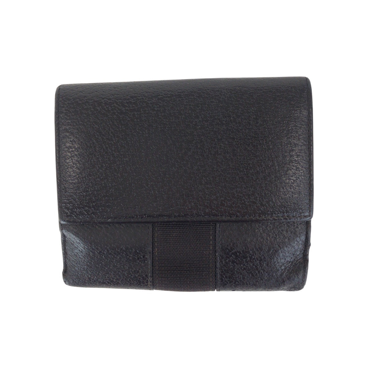 Gucci Bifold Wallet 035 1408 2090 Leather Black Silvermetal Folding Wallet Compact Wallet Mens