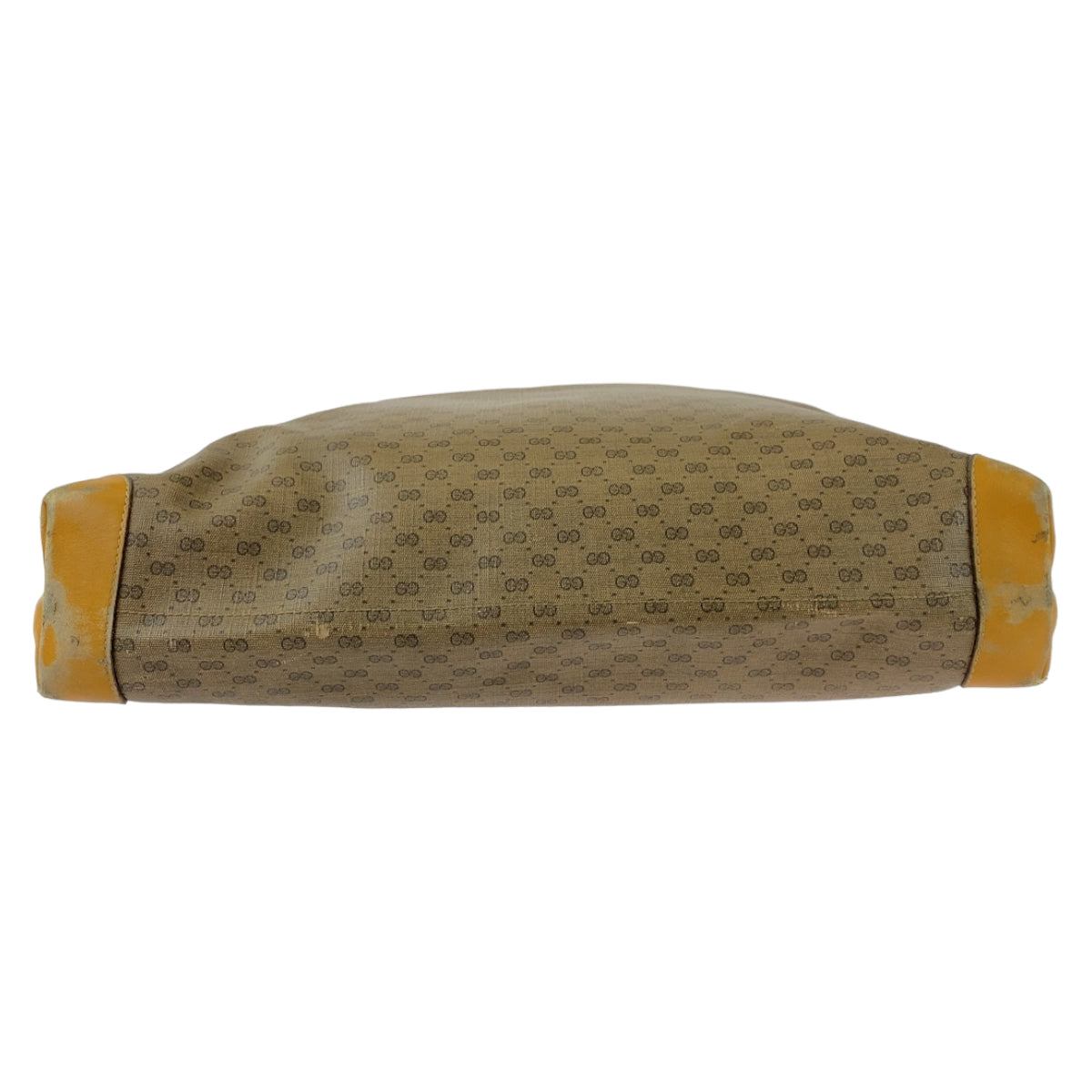 Gucci Tote Bag 002 983 0163 Gg Supreme Canvas, Leather Brown Beige Gold Metal Tote Bag Shoulder Bag