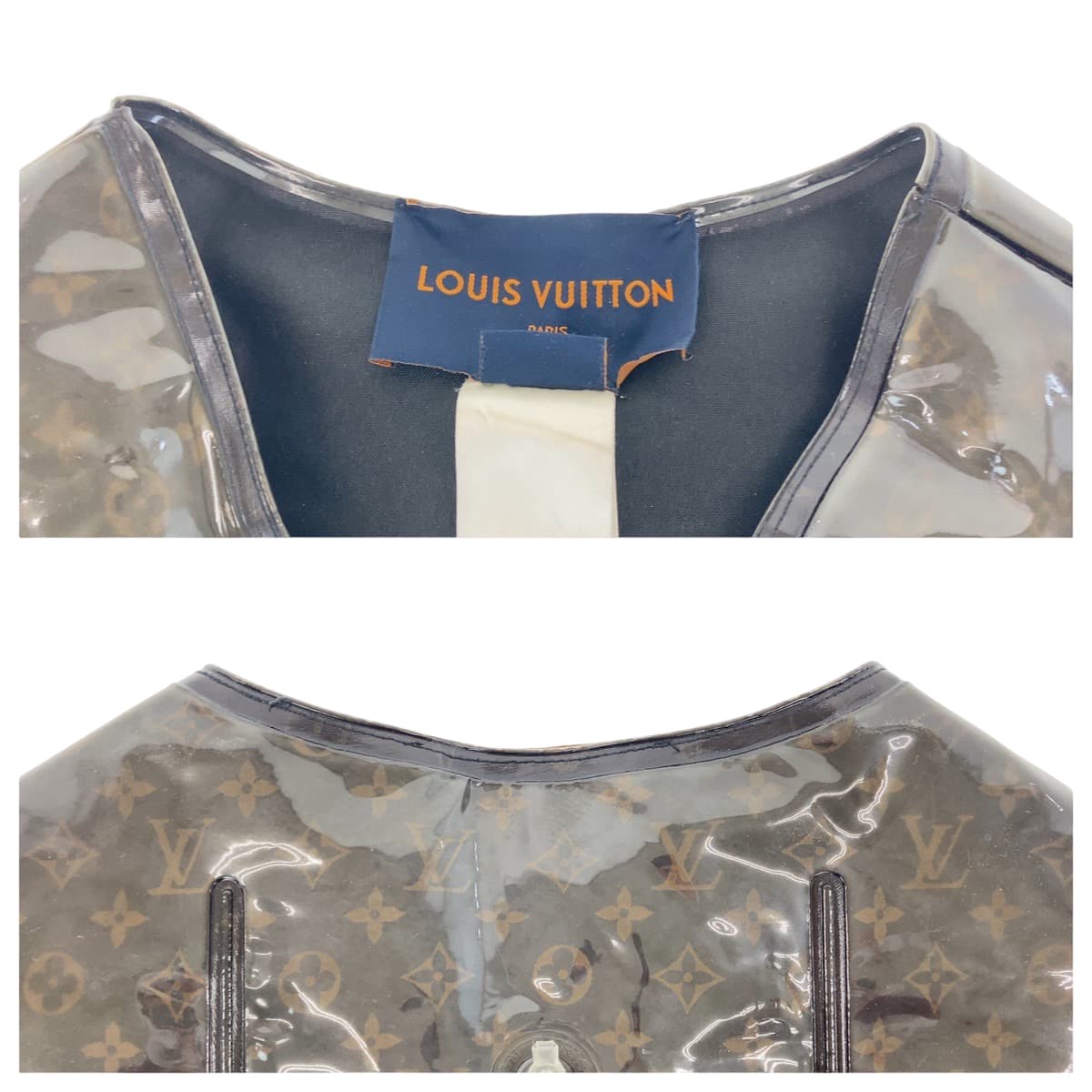 Louis Vuitton Vest Rm211 Ak3 Hkg75W Plastics Brown Monogram Virgil Abloh 48