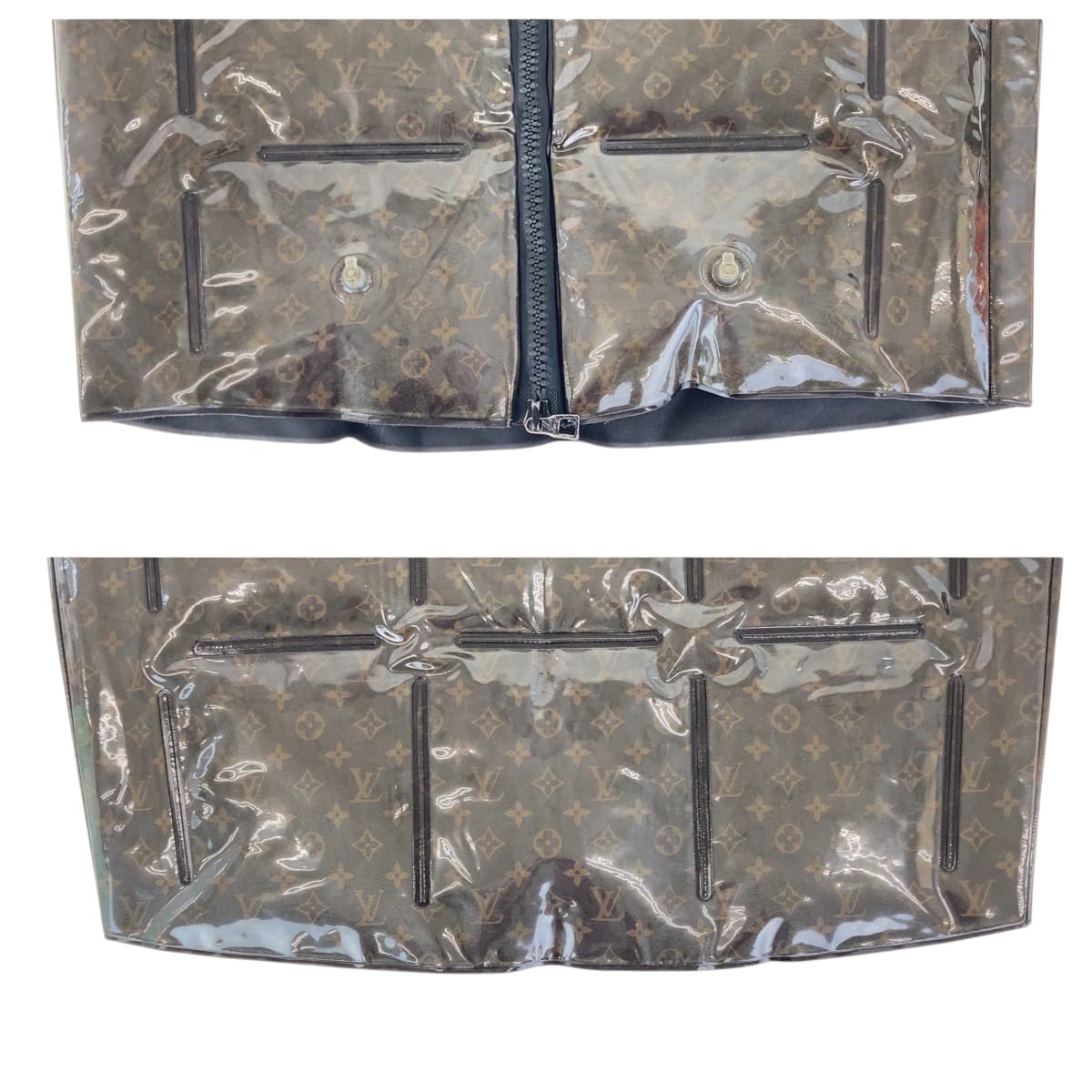 Louis Vuitton Vest Rm211 Ak3 Hkg75W Plastics Brown Monogram Virgil Abloh 48