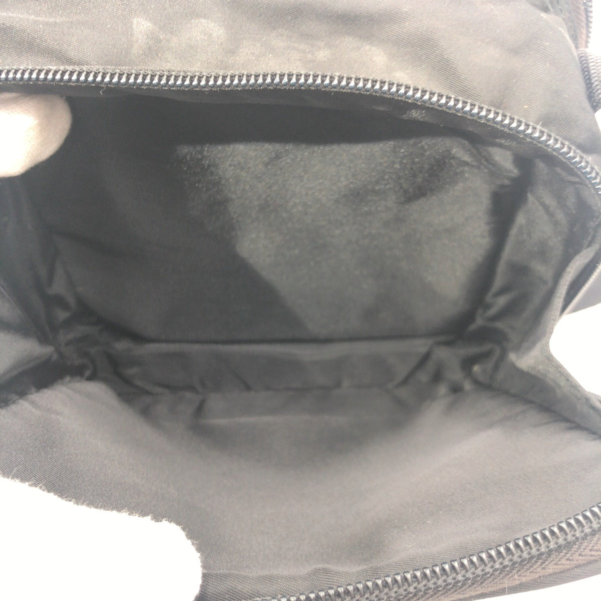 Prada Shoulder Bag Nylon Black Shoulder Bag Unisex Test Triangular Logo Mens