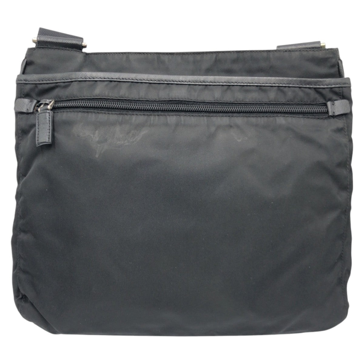 Prada Shoulder Bag Nylon Black Black Shoulder Bag Unisex Test Triangular Logo Mens