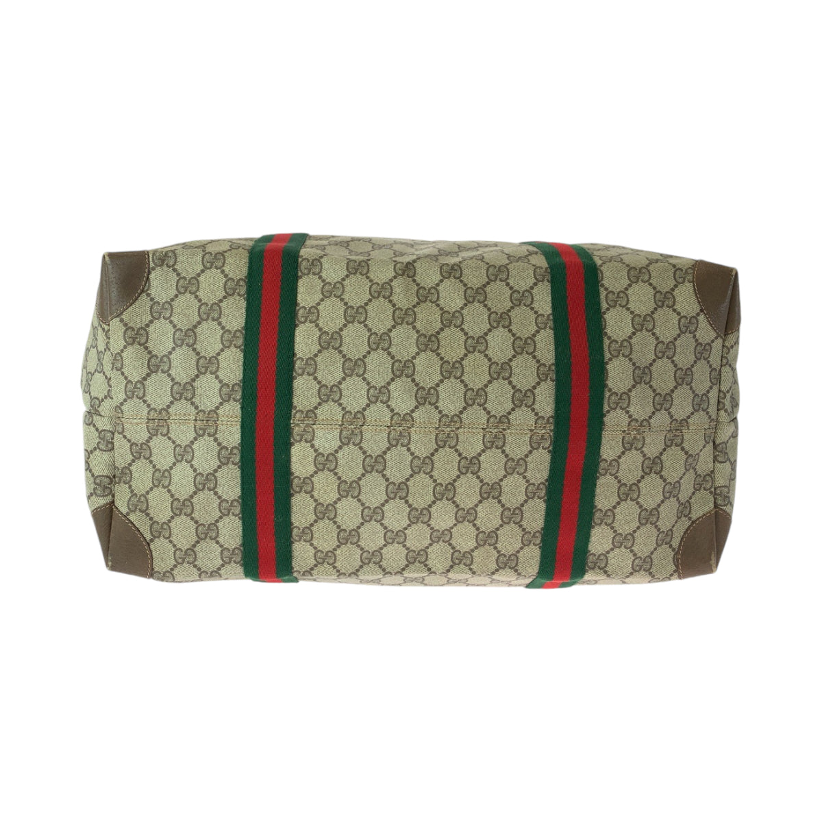 Gucci Boston Duffel Bag 89 19 012 Gg Supreme Canvas Beige Brown Boston Duffel Bag Shoulder Bag Old