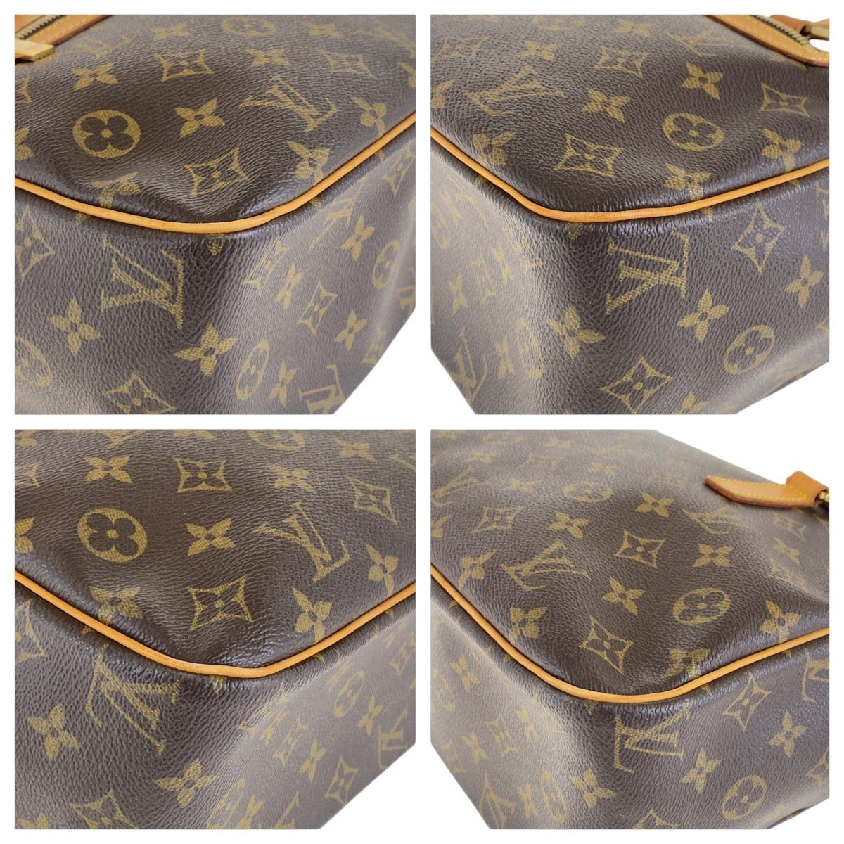 Louis Vuitton Shoulder Bag M51181 Pvc, Leather Brown Gold Metal Shoulder Bag Monogram Cite Gm Women