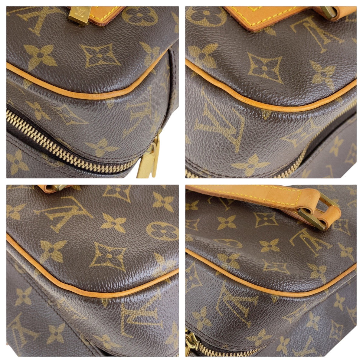 Louis Vuitton Shoulder Bag M51181 Pvc, Leather Brown Gold Metal Shoulder Bag Monogram Cite Gm Women