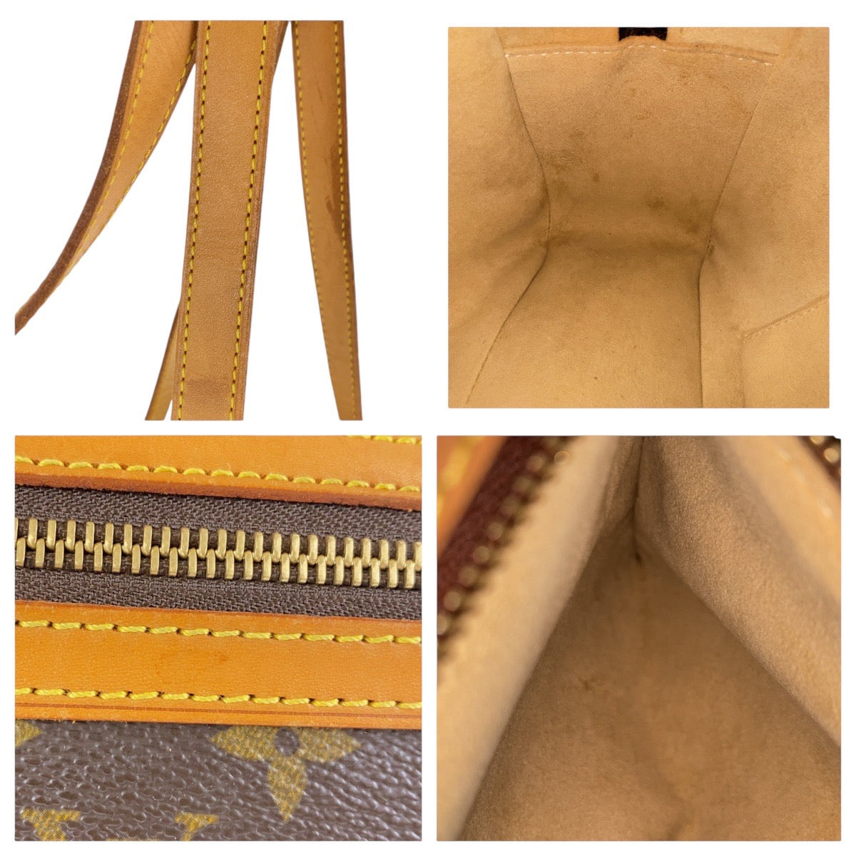 Louis Vuitton Shoulder Bag M51181 Pvc, Leather Brown Gold Metal Shoulder Bag Monogram Cite Gm Women