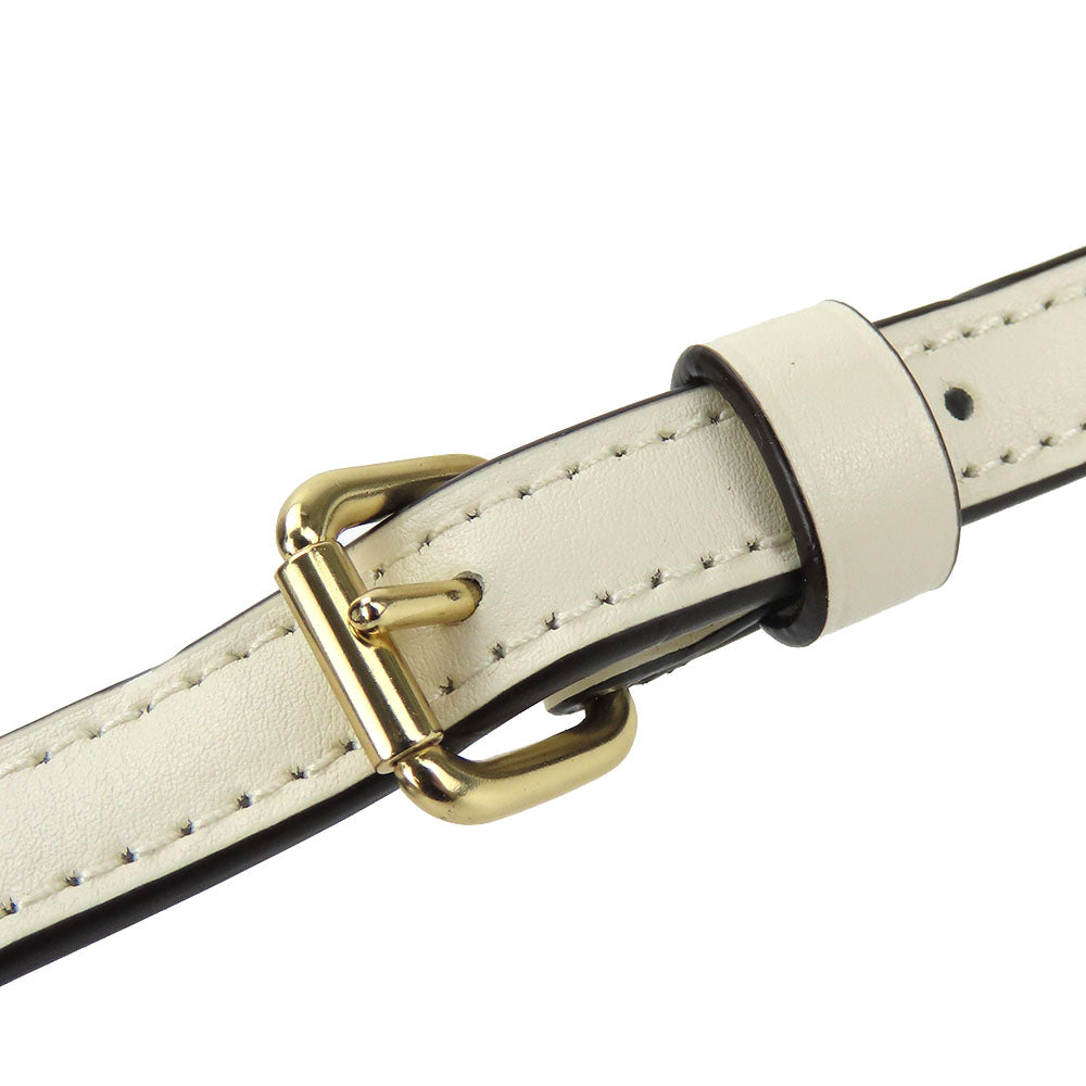Coach Shoulder Bag F29210 Pvc, Leather White Women