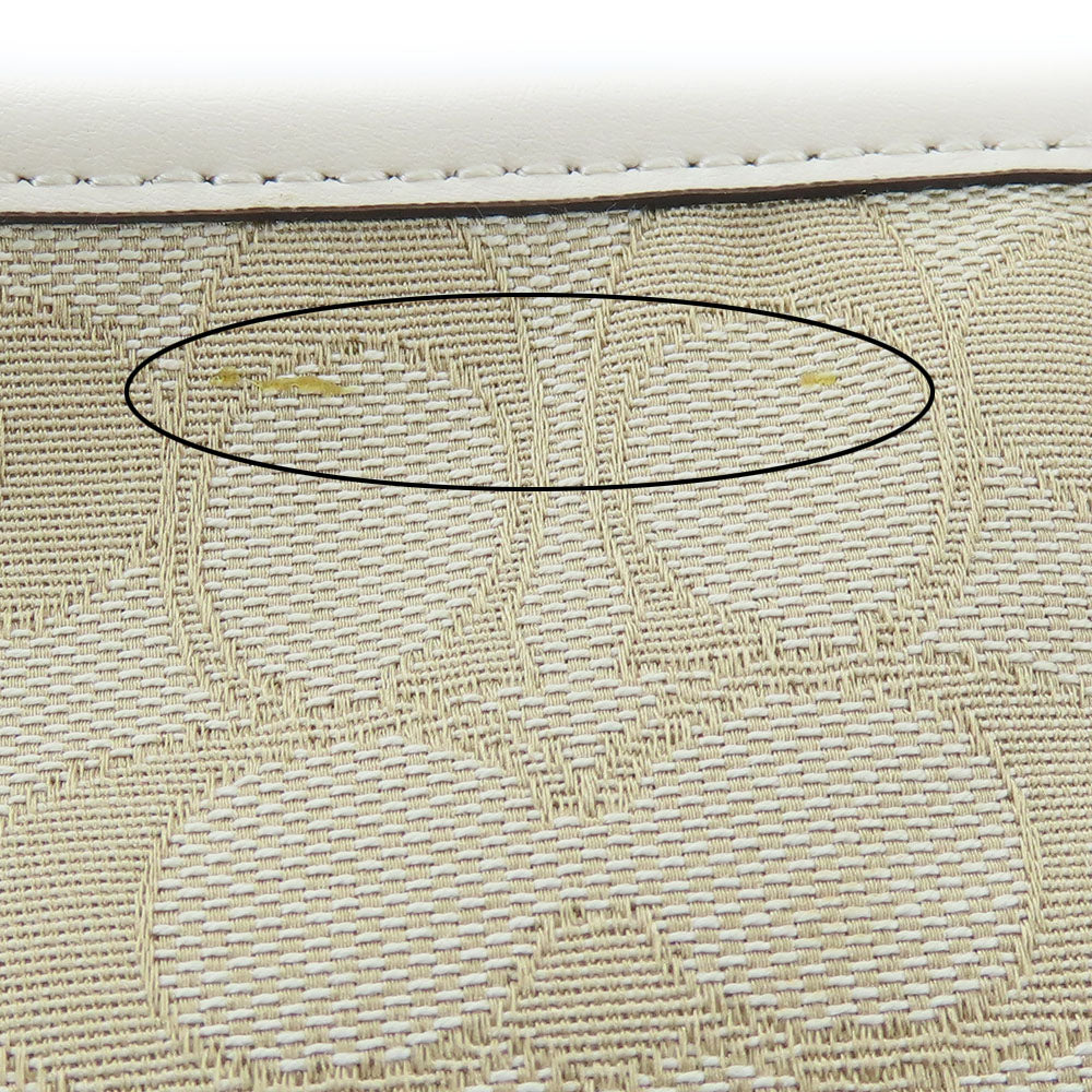 Coach Shoulder Bag F29960 Canvas, Leather Ivory Women