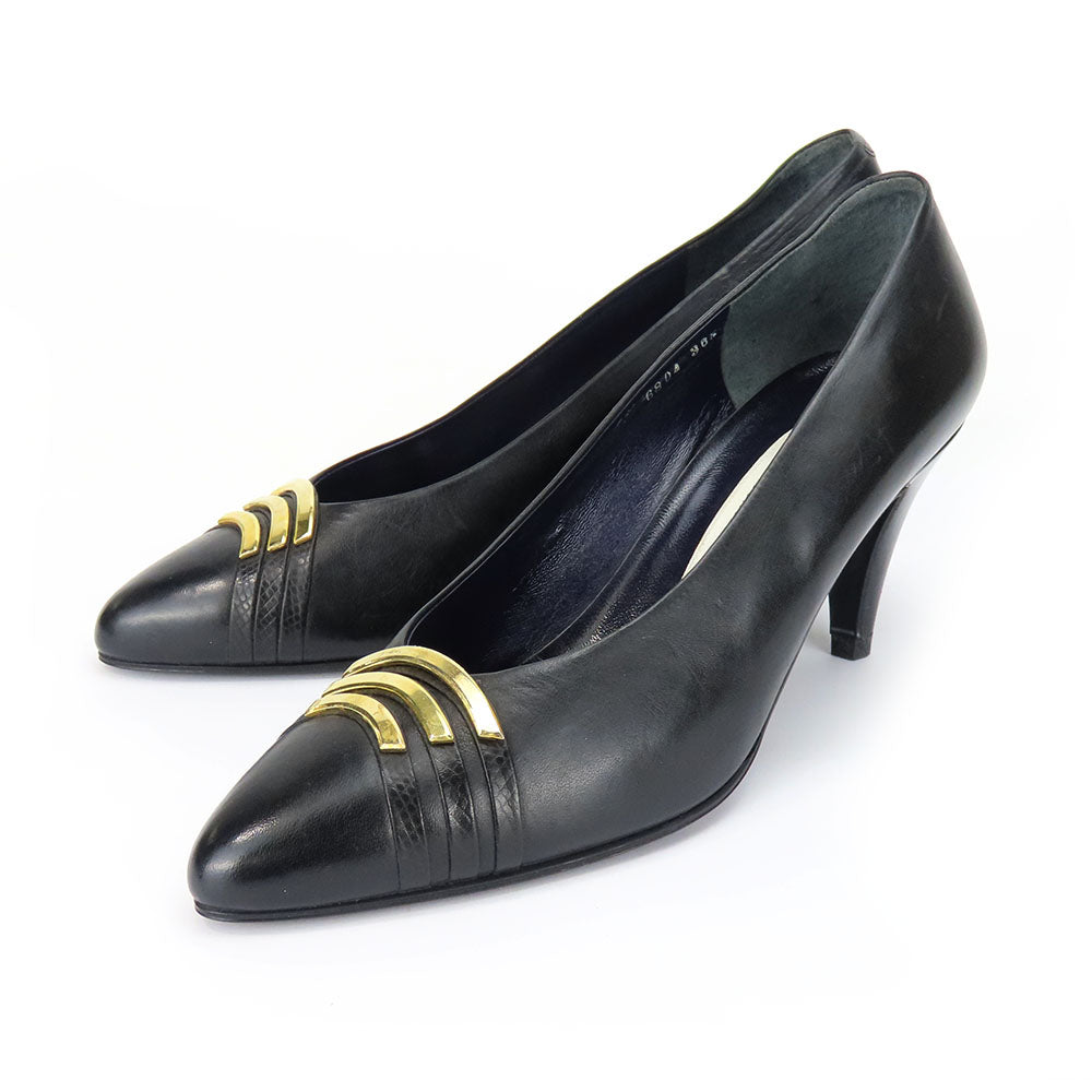 Givenchy Pumps Leather Black Women 36 1/2