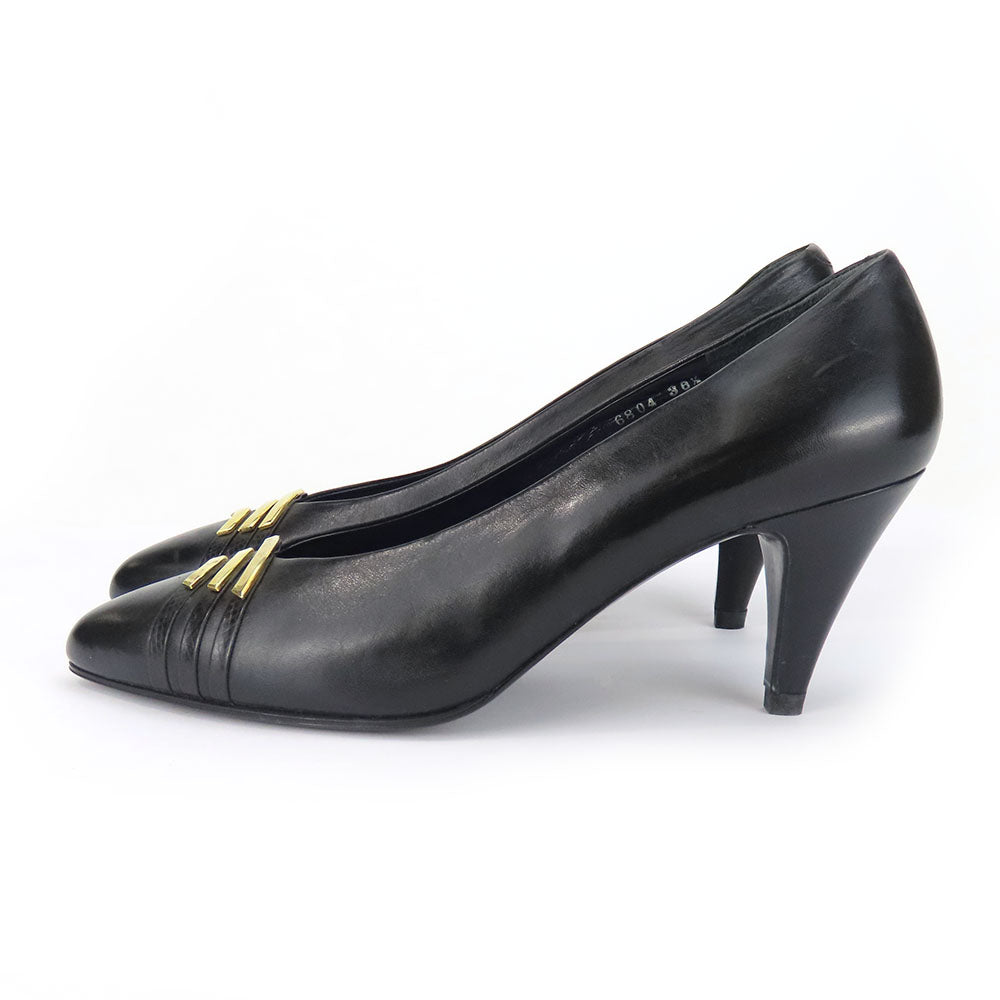 Givenchy Pumps Leather Black Women 36 1/2