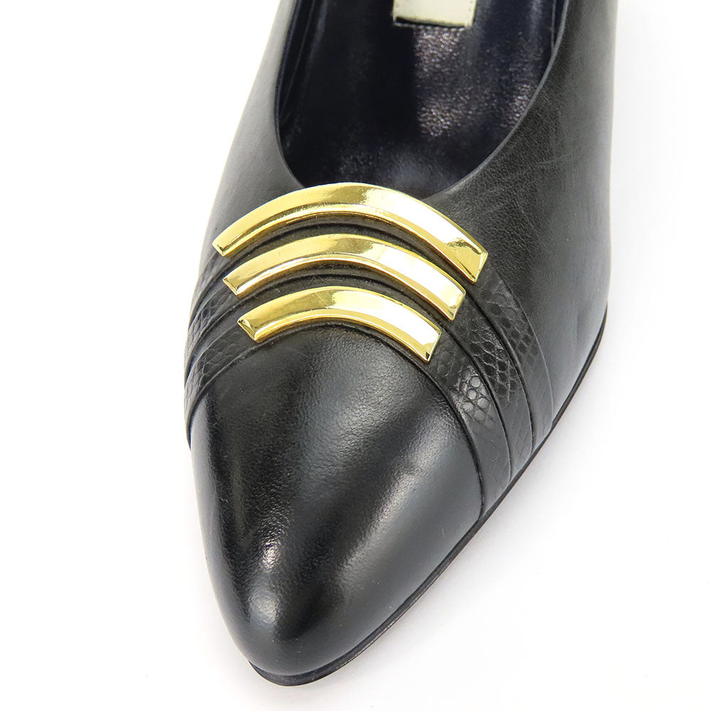 Givenchy Pumps Leather Black Women 36 1/2