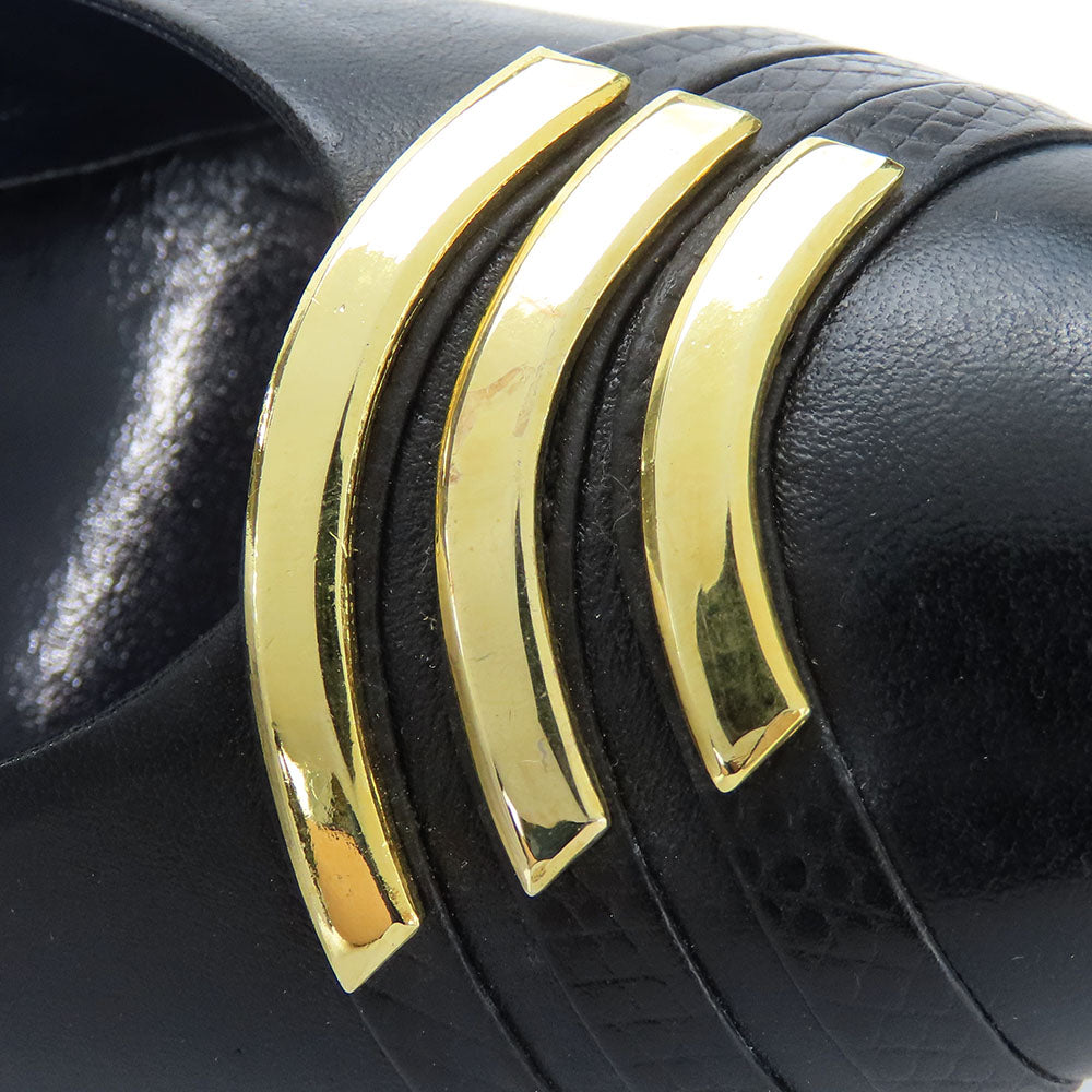 Givenchy Pumps Leather Black Women 36 1/2