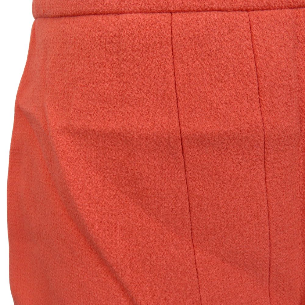 Chanel Skirt Wool Coral Pink Women