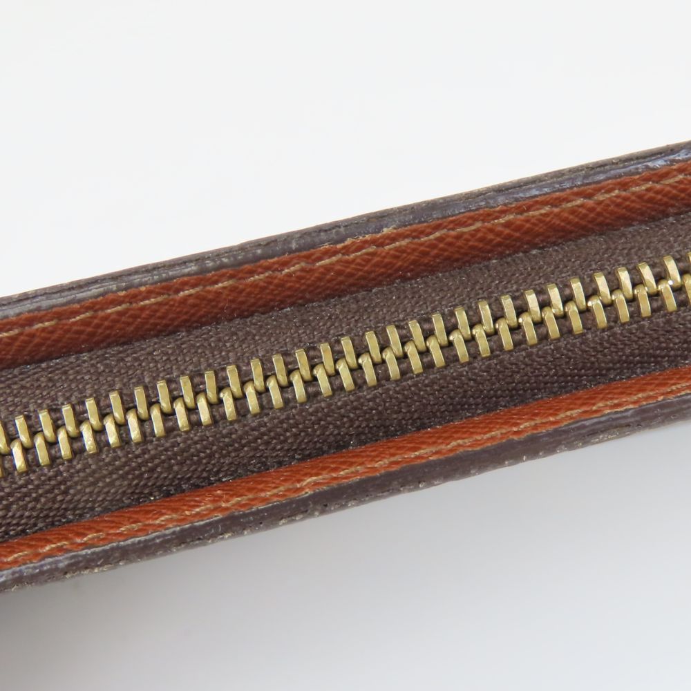 Louis Vuitton Long Wallet Purse M61727 Monogram Brown Porto Monezup Women