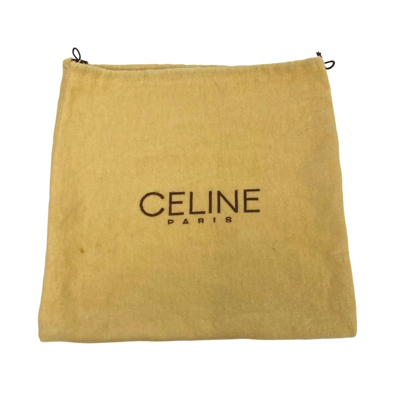 Celine Shoulder Bag Leather, Pvc Brown Macadam Blason Triomphe Pattern Women