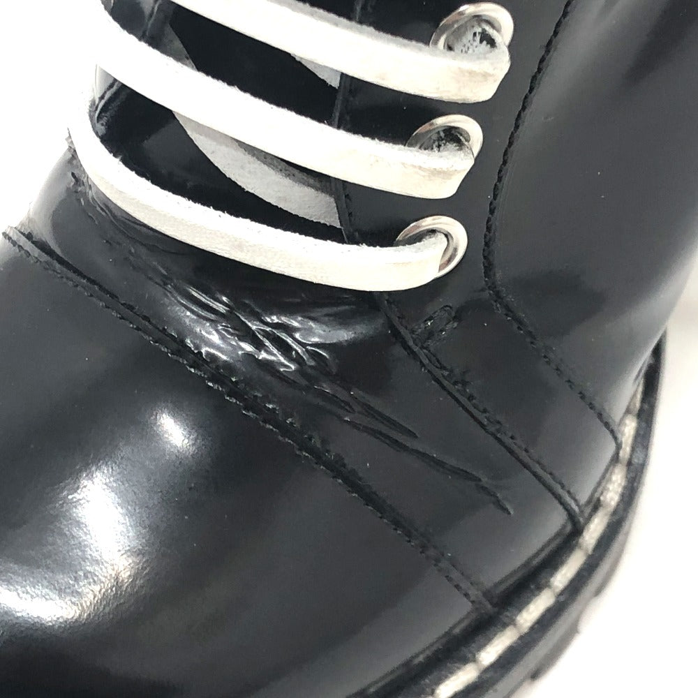 Louis Vuitton Boots Ma1117 Leather Black Star Trail Line Women 36.5