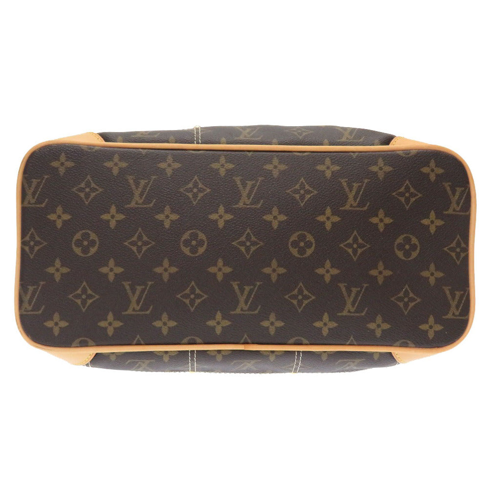 Louis Vuitton Handbag M40140 Monogram Canvas Brown Monogram Rivette Women
