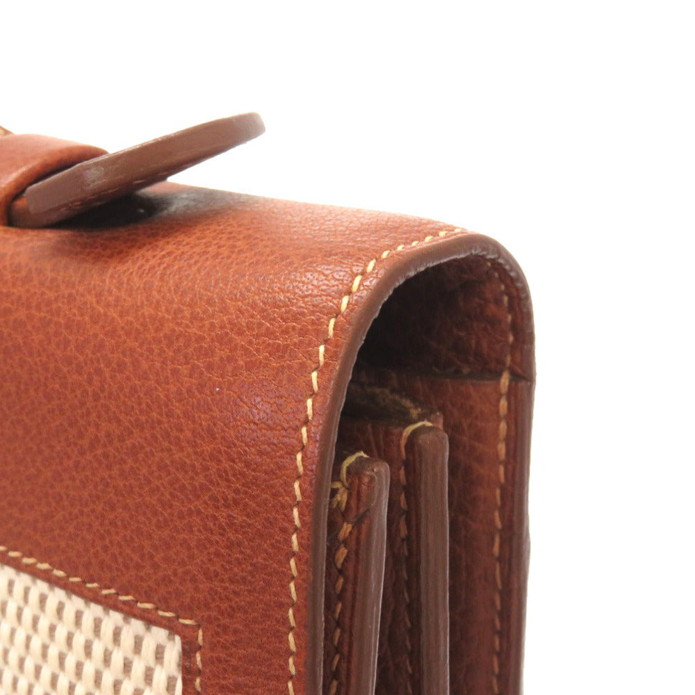 Hermes Shoulder Bag Buffl Brown Sac Adepesh Dplg Mens