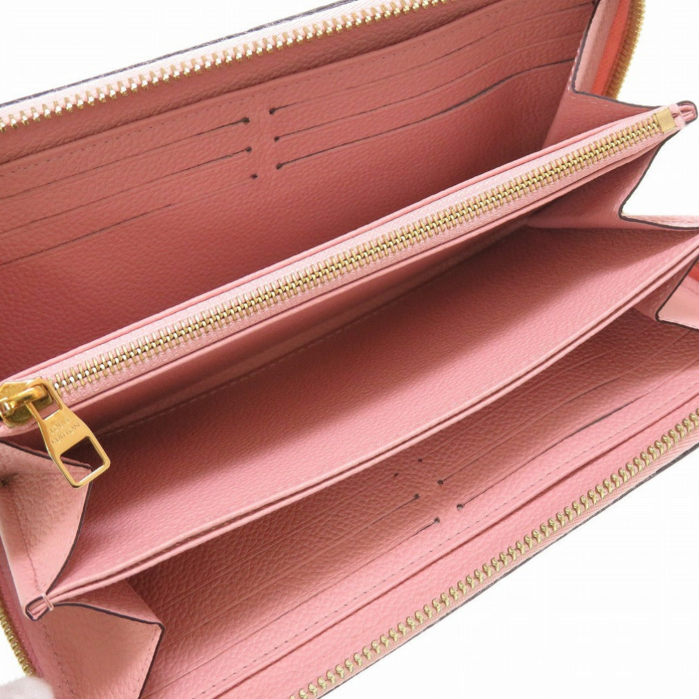 Louis Vuitton Long Wallet Purse M64090 Monogram Ann Platt Rose Poodle Zip Around Monogram Unplant