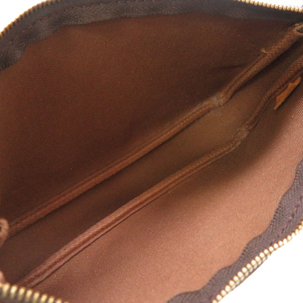 Louis Vuitton Pouch M51980 Monogram Canvas Brown Monogram Pochette Accessory Pouch Women