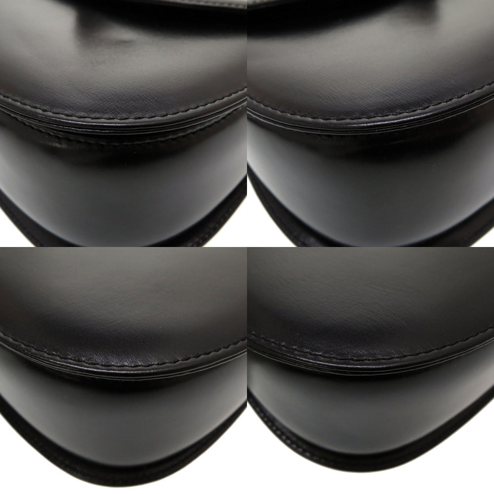 Gucci Handbag 000 46 0633 Leather X Bamboo Black Women