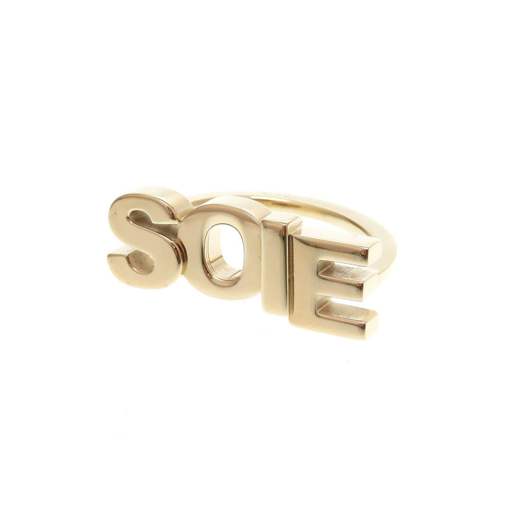 Hermes Scarf Ring Metal Gold Soie Women(Unisex)
