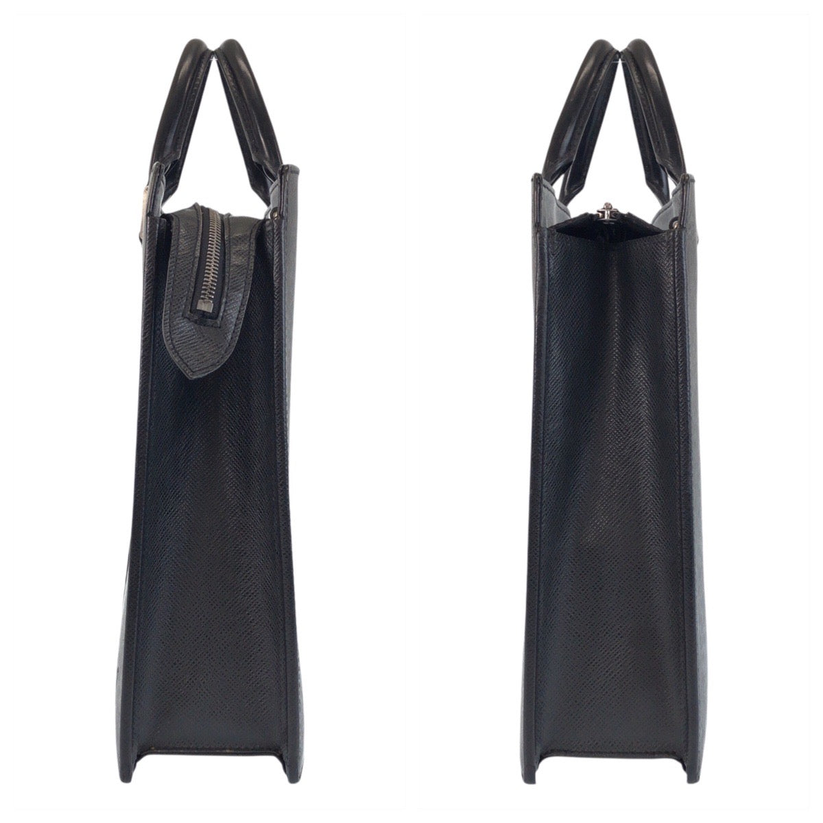 Louis Vuitton Business Bag M30052 Leather Ardoise Black Silvermetal Business Bag Briefcase Taiga