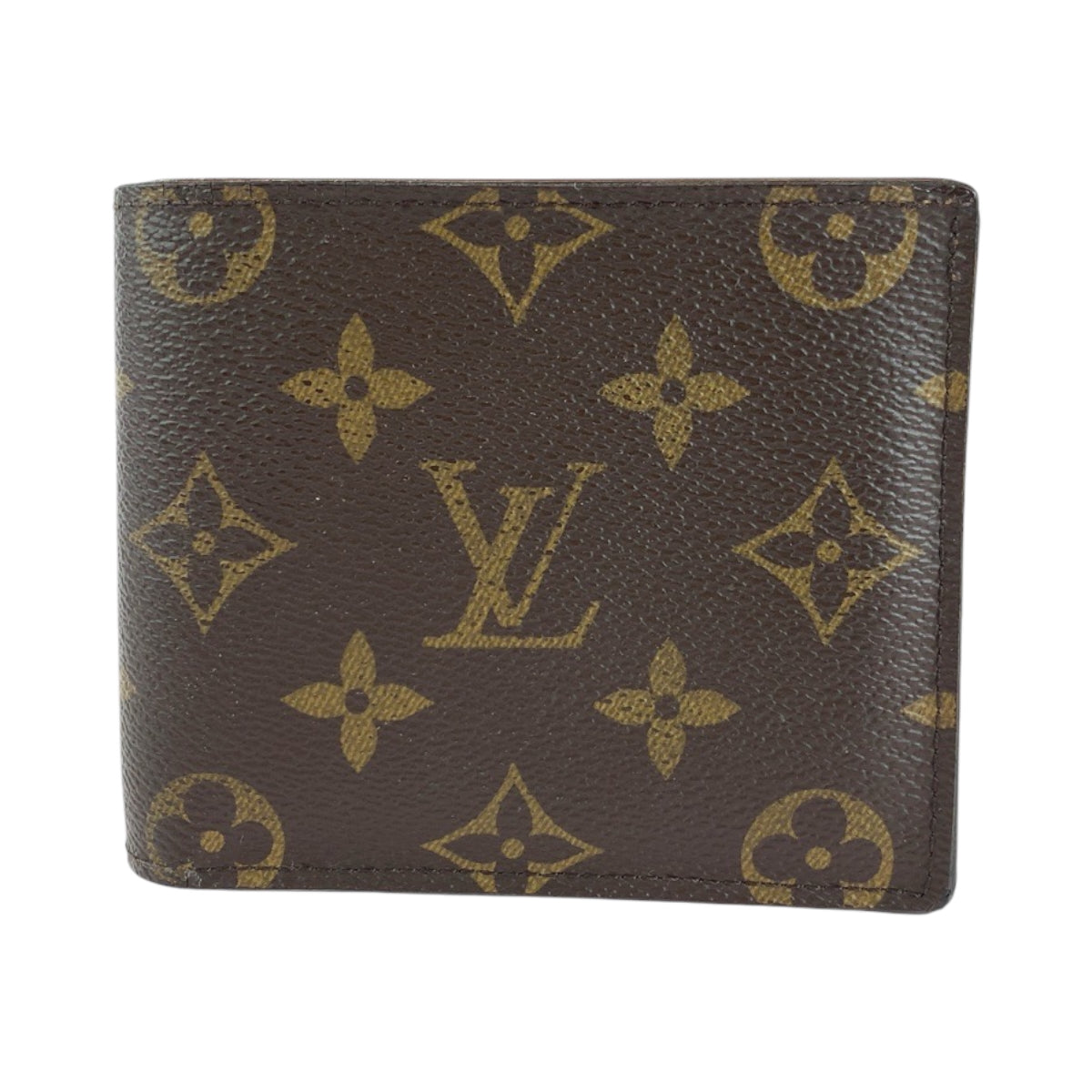 Louis Vuitton Bifold Wallet M61675 Pvc Brown Folding Wallet Compact Wallet Monogram Portefeuille