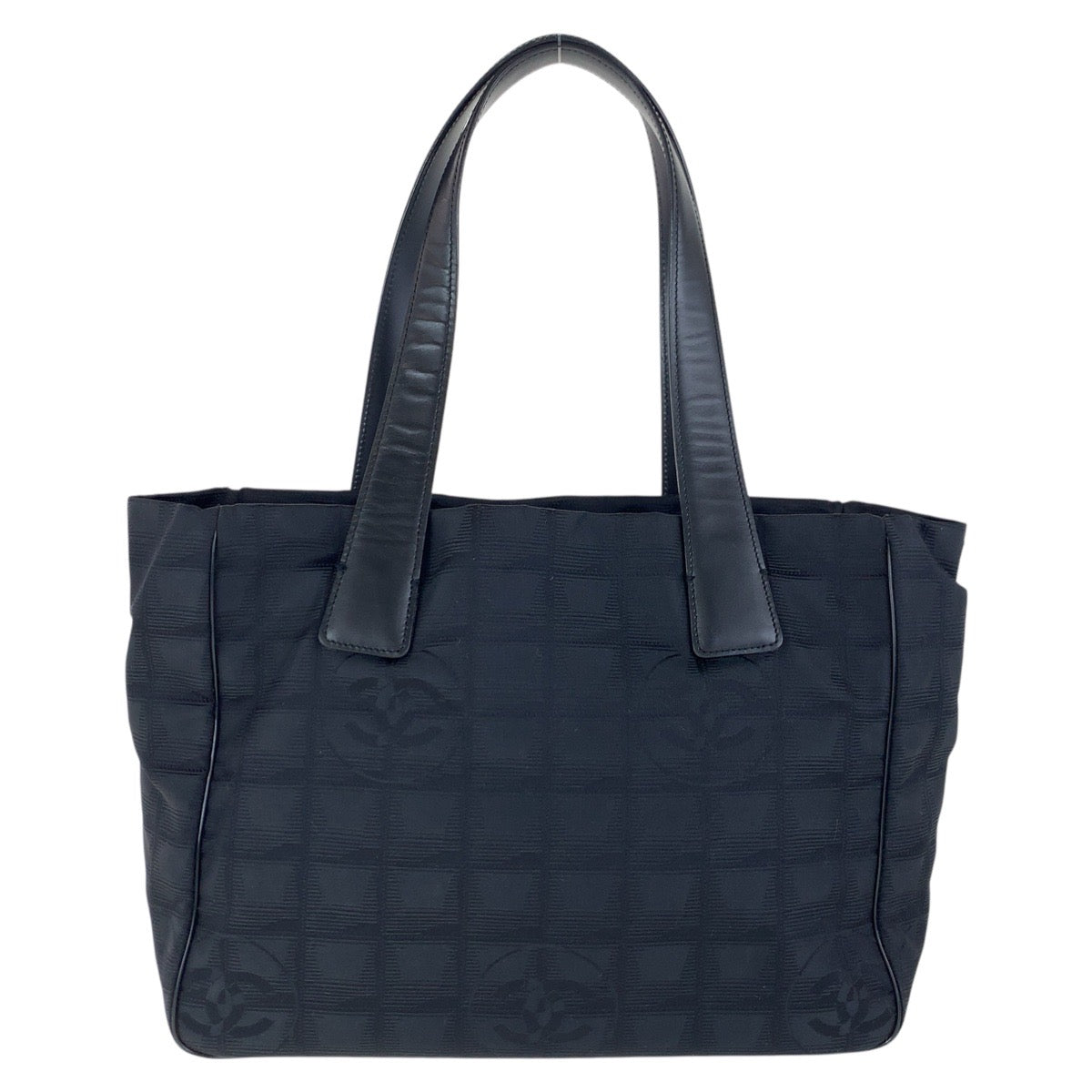 Chanel Tote Bag Canvas, Leather Black Goldmetal Tote Bag Shoulder Bag New Travel Line Coco Mark
