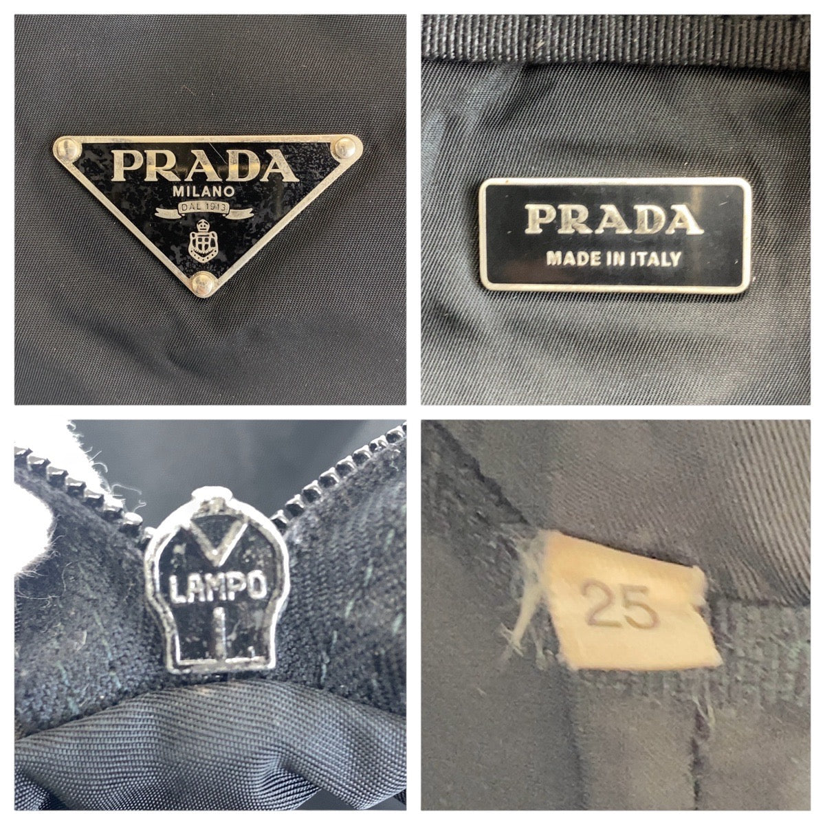 Prada Boston Duffel Bag Nylon Black Boston Duffel Bag Handbag Unisex Test Triangle With Logo Women