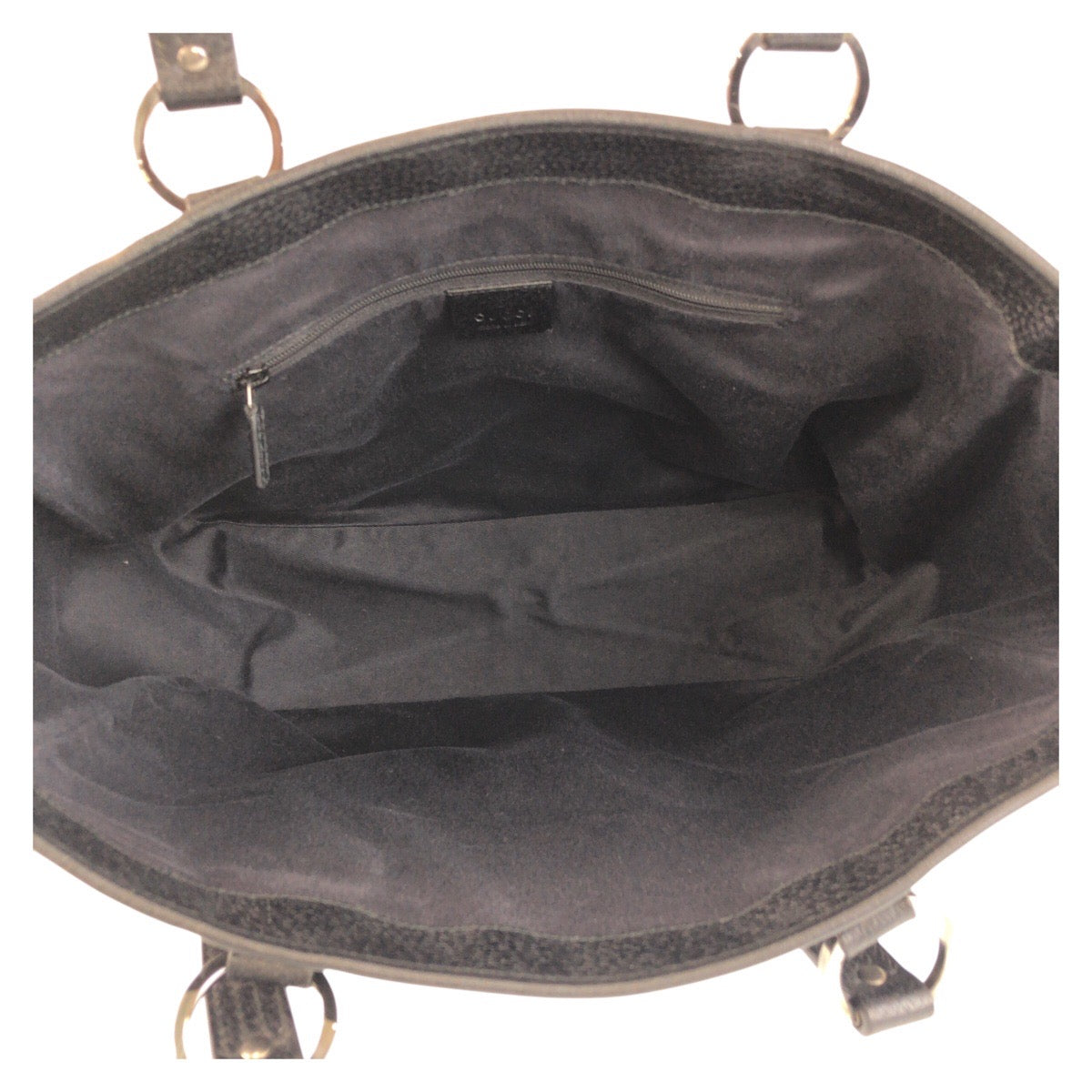 Gucci Tote Bag 113017 Gg Canvas, Leather Black Black Tote Bag Shoulder Bag Women