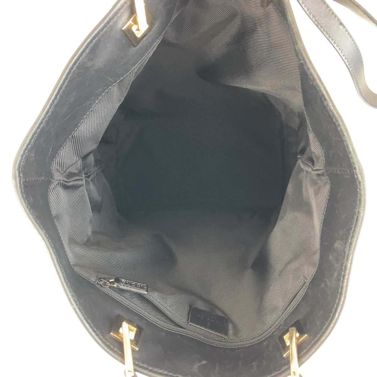 Gucci Tote Bag 002 1098 Gg Canvas, Leather Black Goldmetal Tote Bag Shoulder Bag Women